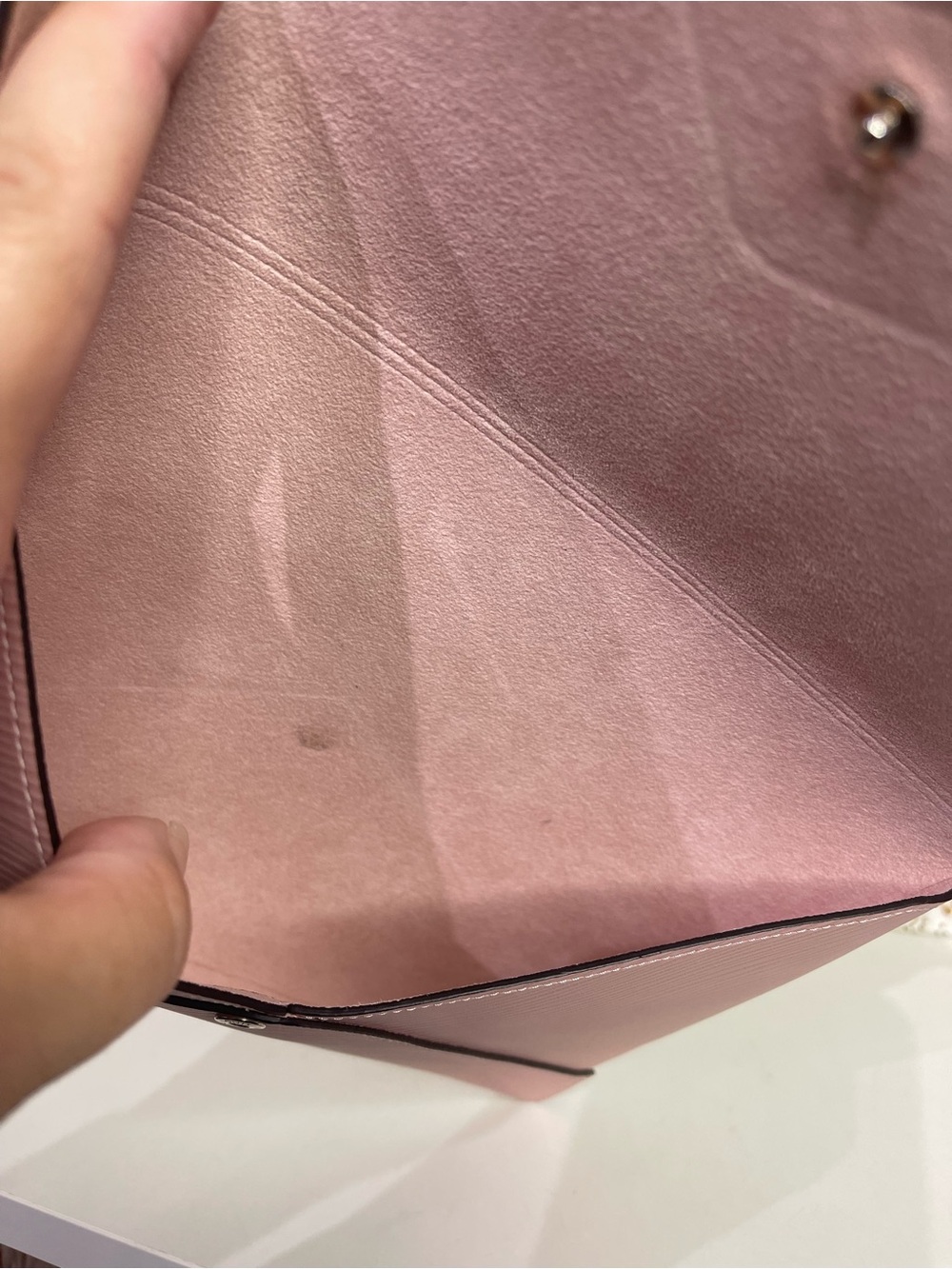 Louis Vuitton Pink, Burgundy & Red Epi Leather Kirigami Envelope Wallet Trio - Picture 3 of 5